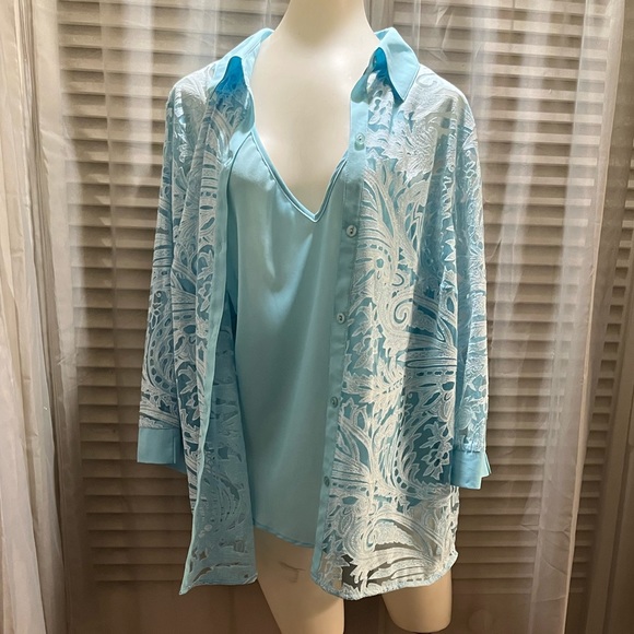 RESUME Women’s 2-piece Top Set. Sz 1X. - Picture 1 of 5